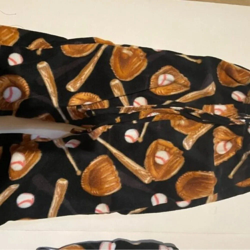 3T Baseball Themed  Pants and matching Gift Bag